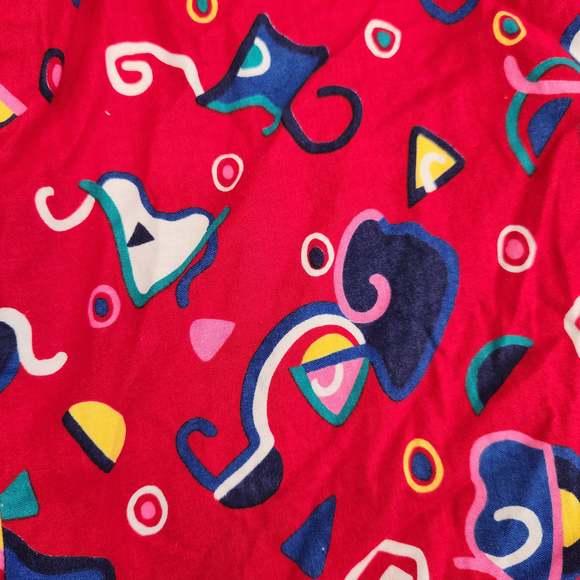 Vintage Swim Shorts Men’s XL Retro 90s Colorful Graphic Beachwear Party Preppy - Picture 3 of 5